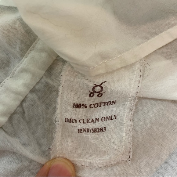 FIGUE Cotton Tassel Peasant Blouse XS - Picture 4 of 9